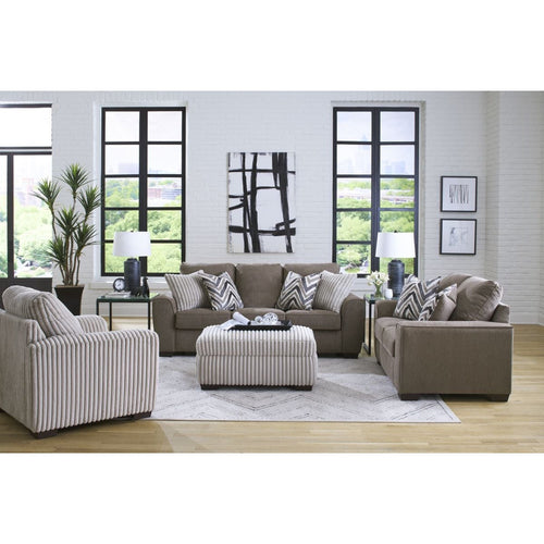 American Furniture 12503 Collection Java Brown Sofa