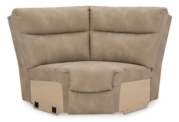 Ashley Furniture Dura-Pella 61004 Dual Power 6-Piece Sectional - Taupe Next-Gen Durapella — image 5