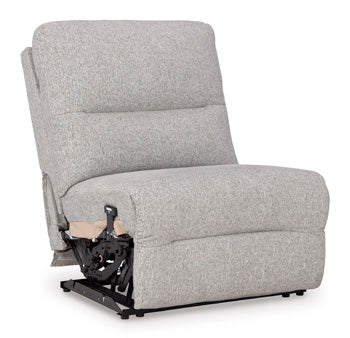 Ashley Furniture Acklen Place Light Gray/Oatmeal 6-Piece Power Reclining Sectional Set