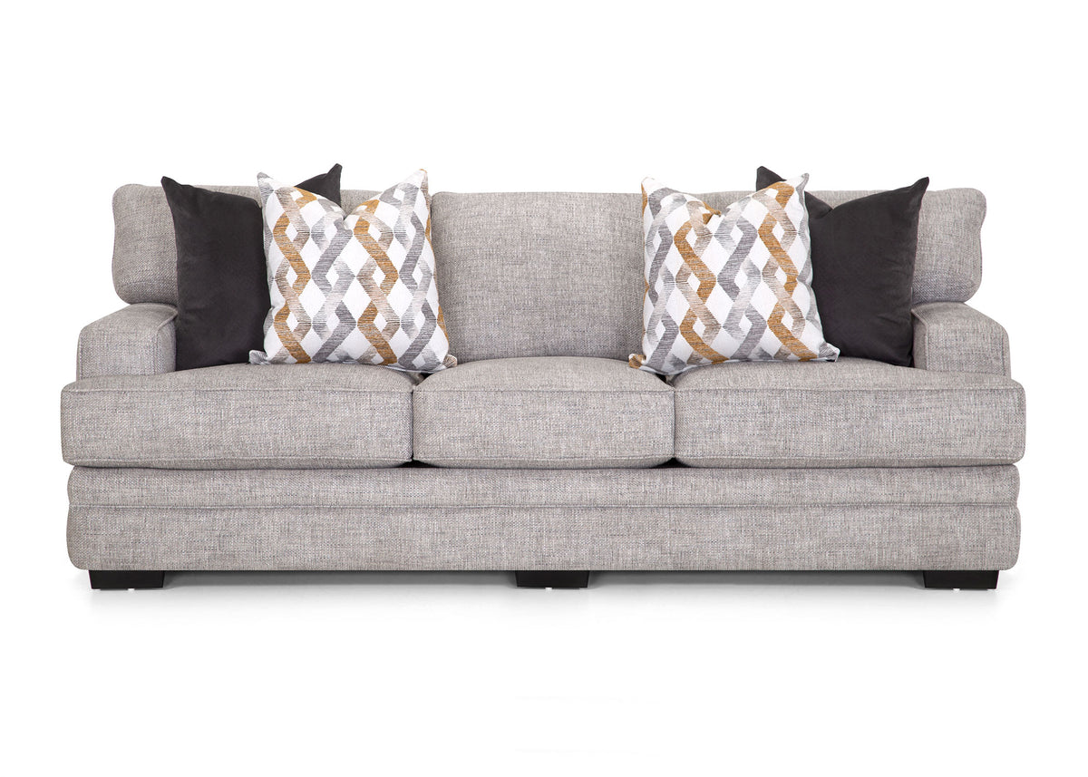 Franklin Protégé 95340 sofa in Crosby Dove 3932-25 fabric, front view