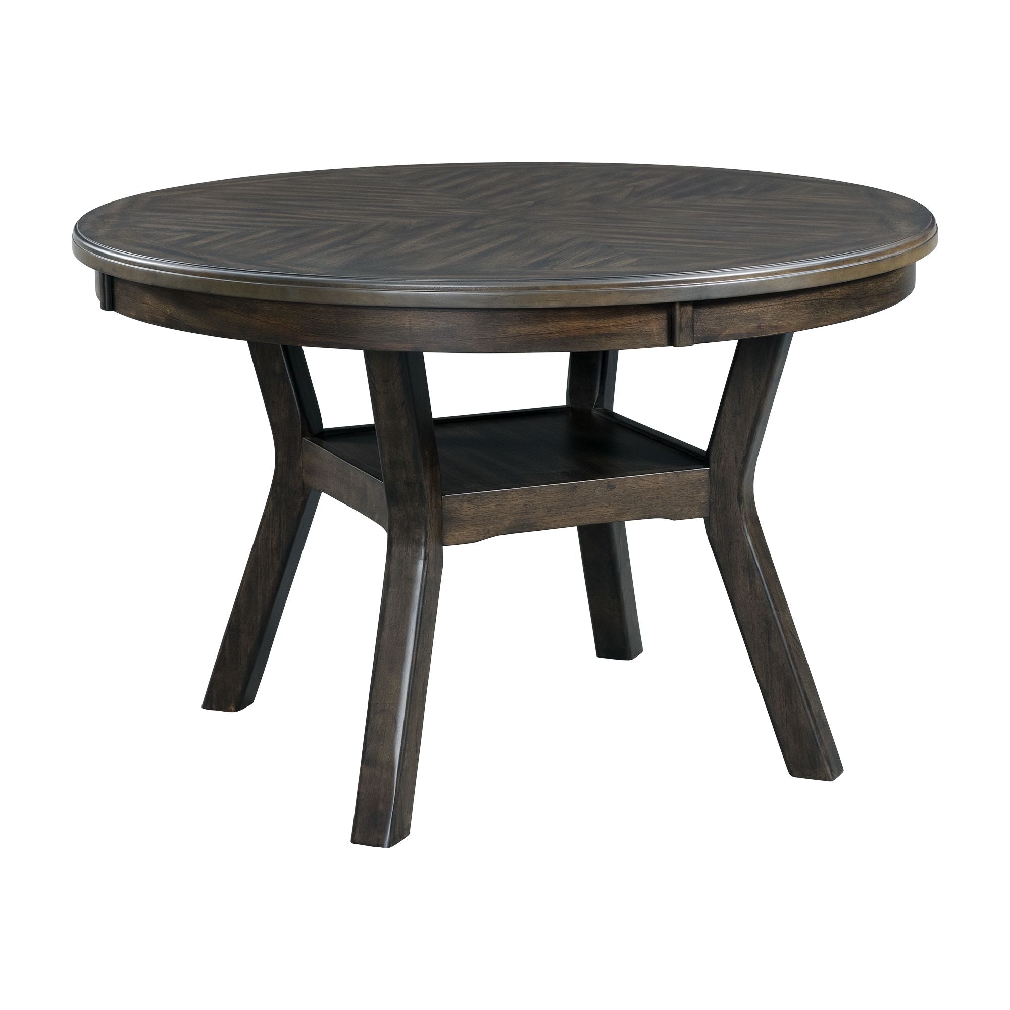 Elements International Amherst Dark dining table