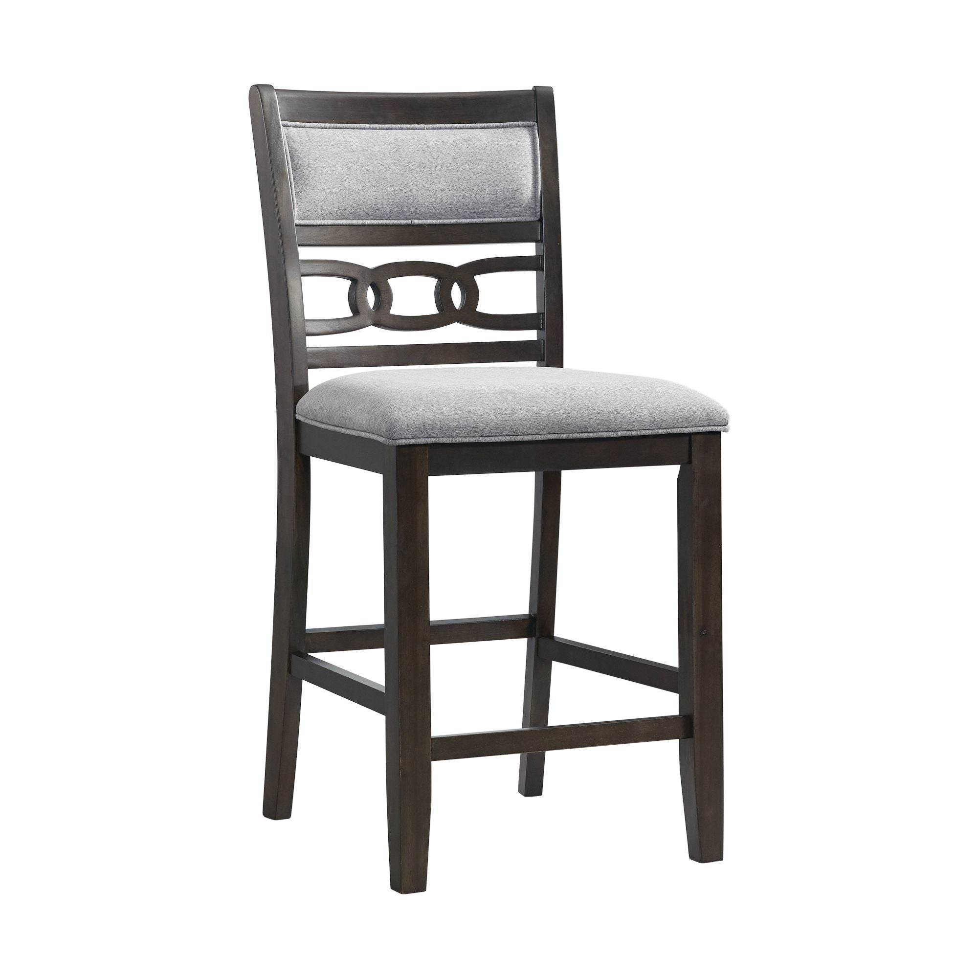 Elements International Amherst Dark counter height stool