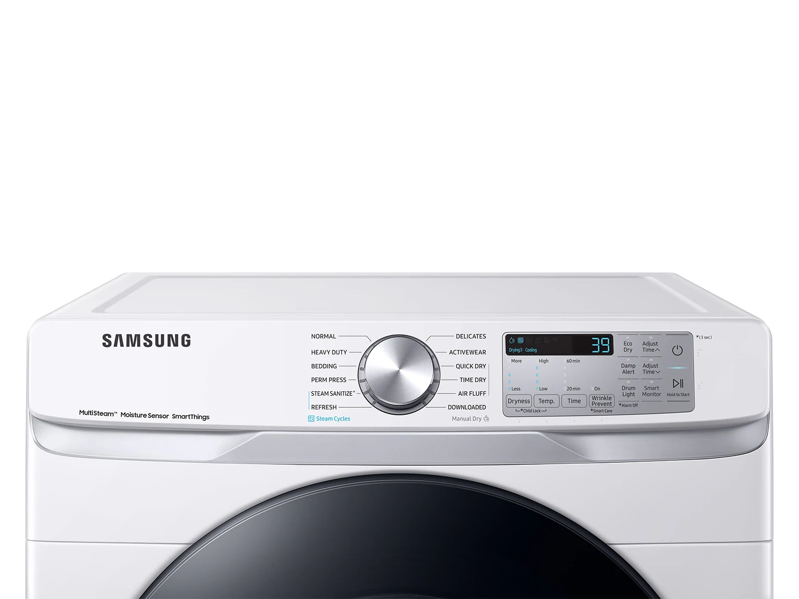 Samsung 7.4 Cu. Ft. Electric Dryer - White — image 3