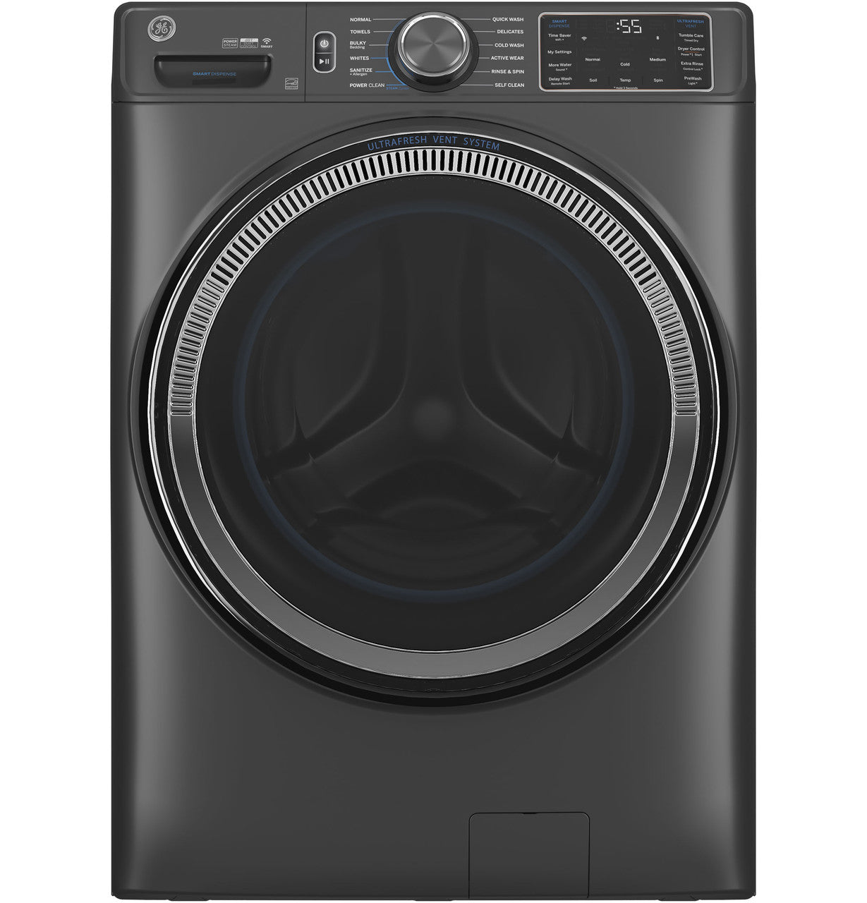 GE Appliances Front Load Washer - Sapphire Blue