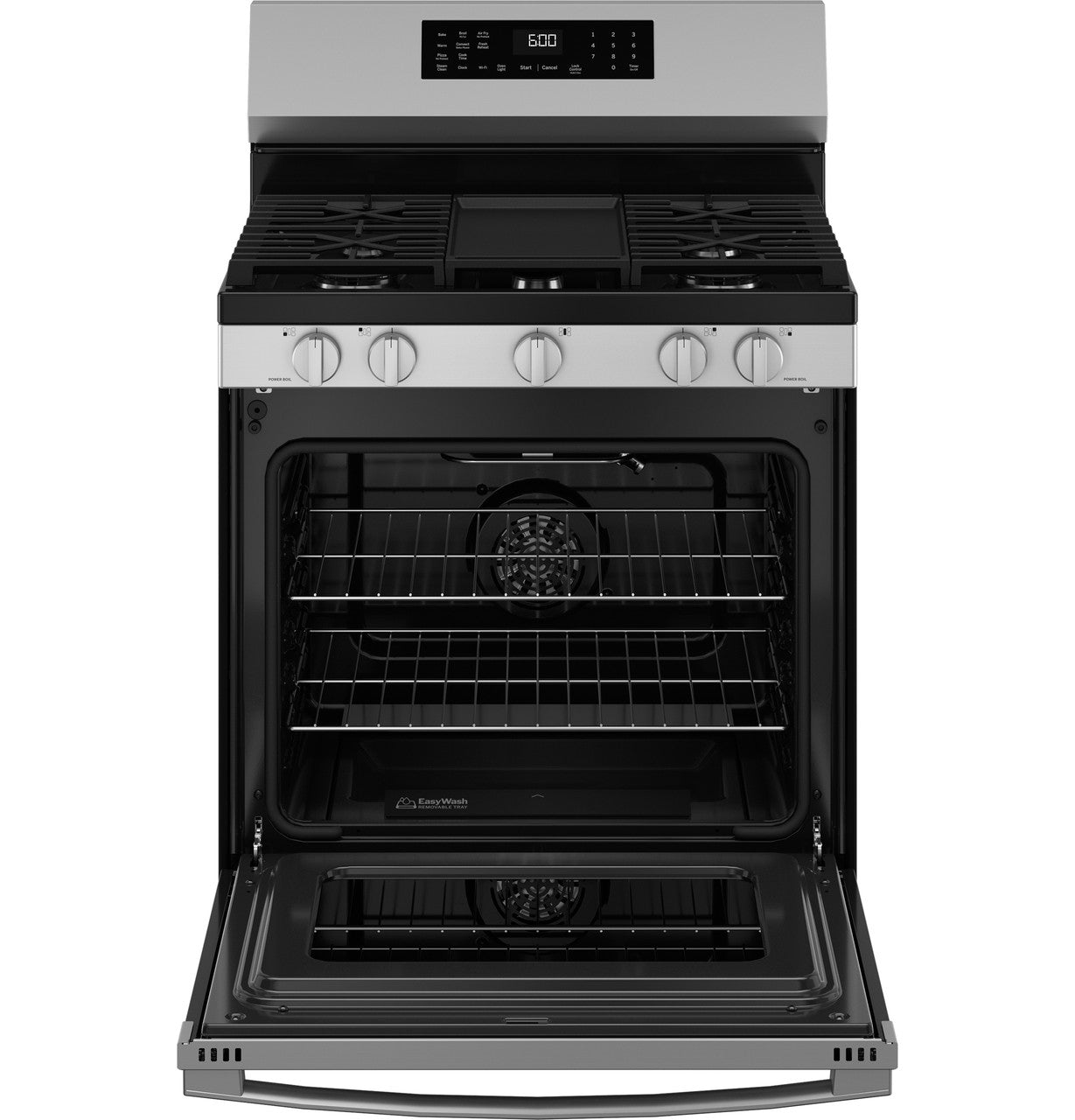 GE Appliances 30-inch Freestanding Gas Range - Stainless Steel — image 3
