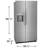 Frigidaire GRSS2652AF Refrigerator - Stainless Steel — image 2