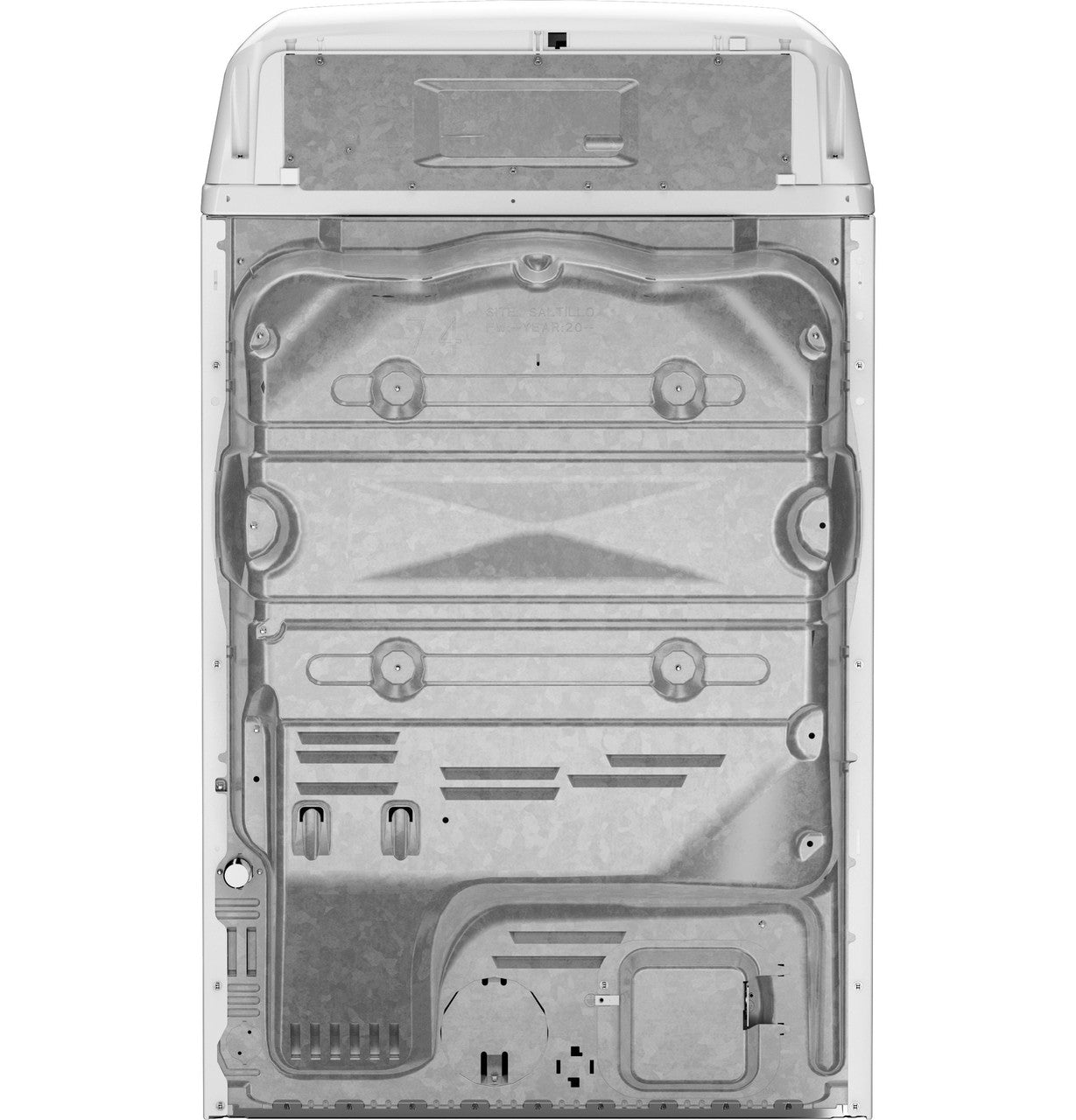 GE Appliances GTD58EBSV WS Electric Dryer - White — image 4