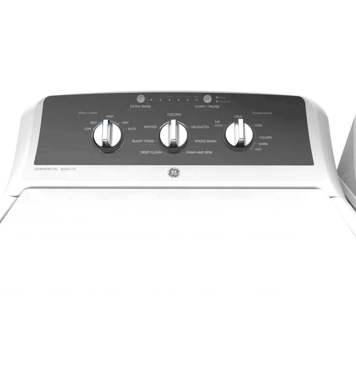 GE Appliances GTW525ACPWB Top Load Washer - White — image 2