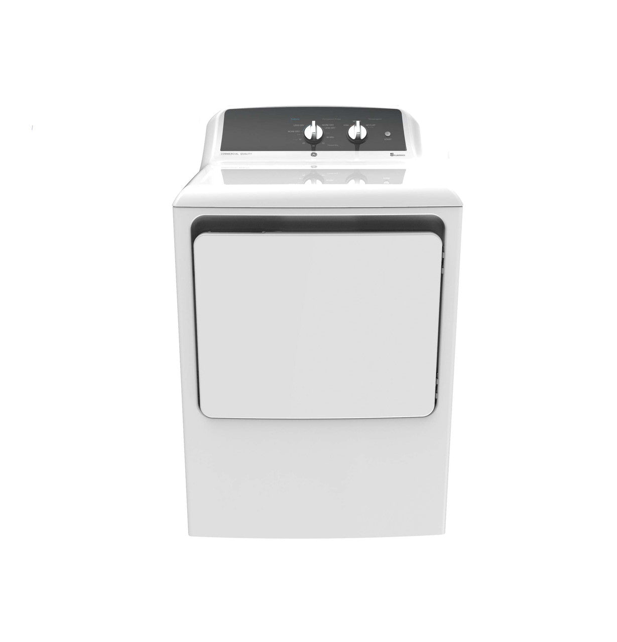 GE Appliances 27 Inch Electric Dryer - White