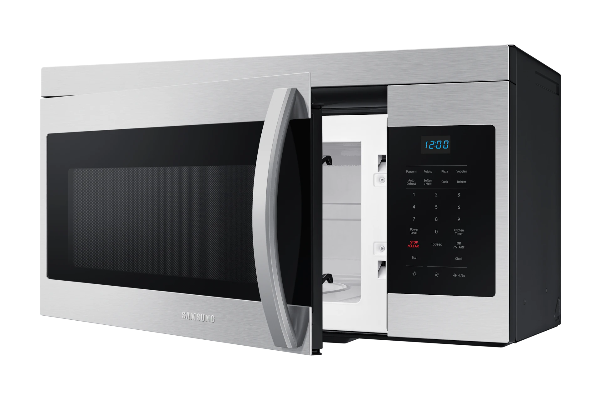 Samsung 1.6 Cu. Ft. Over-the-Range Microwave - Stainless Steel — image 4