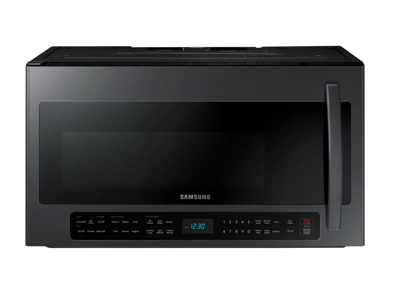 Samsung 2.1 Cu. Ft. Over-the-Range Microwave - Black Stainless Steel