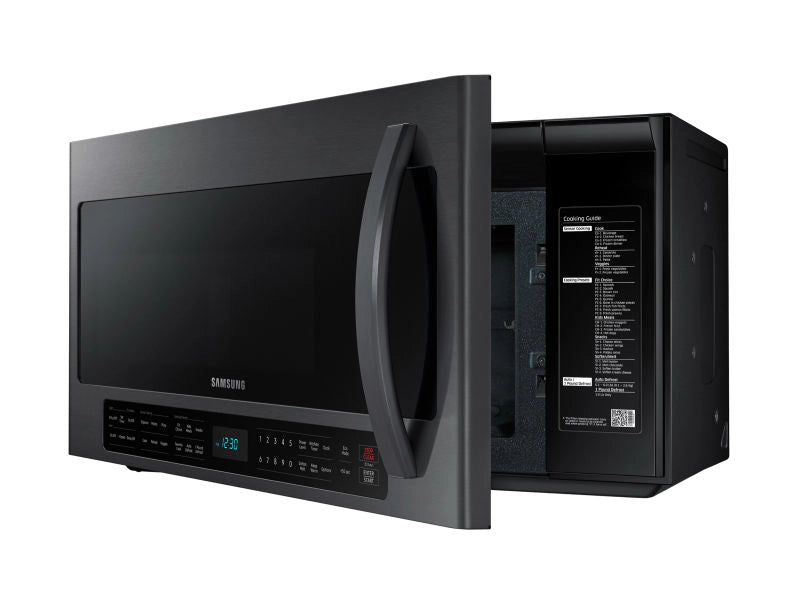 Samsung 2.1 Cu. Ft. Over-the-Range Microwave - Black Stainless Steel — image 3