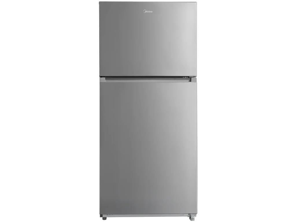 Midea 18.0 Cubic Foot Top Mount Refrigerator Stainless Steel