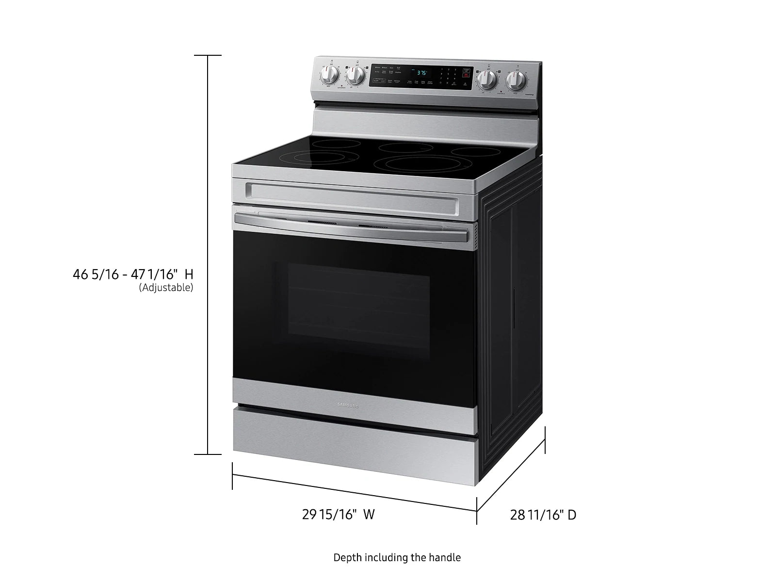 Samsung 30-inch Electric Range with Air Fry - Stainless Steel — image 4