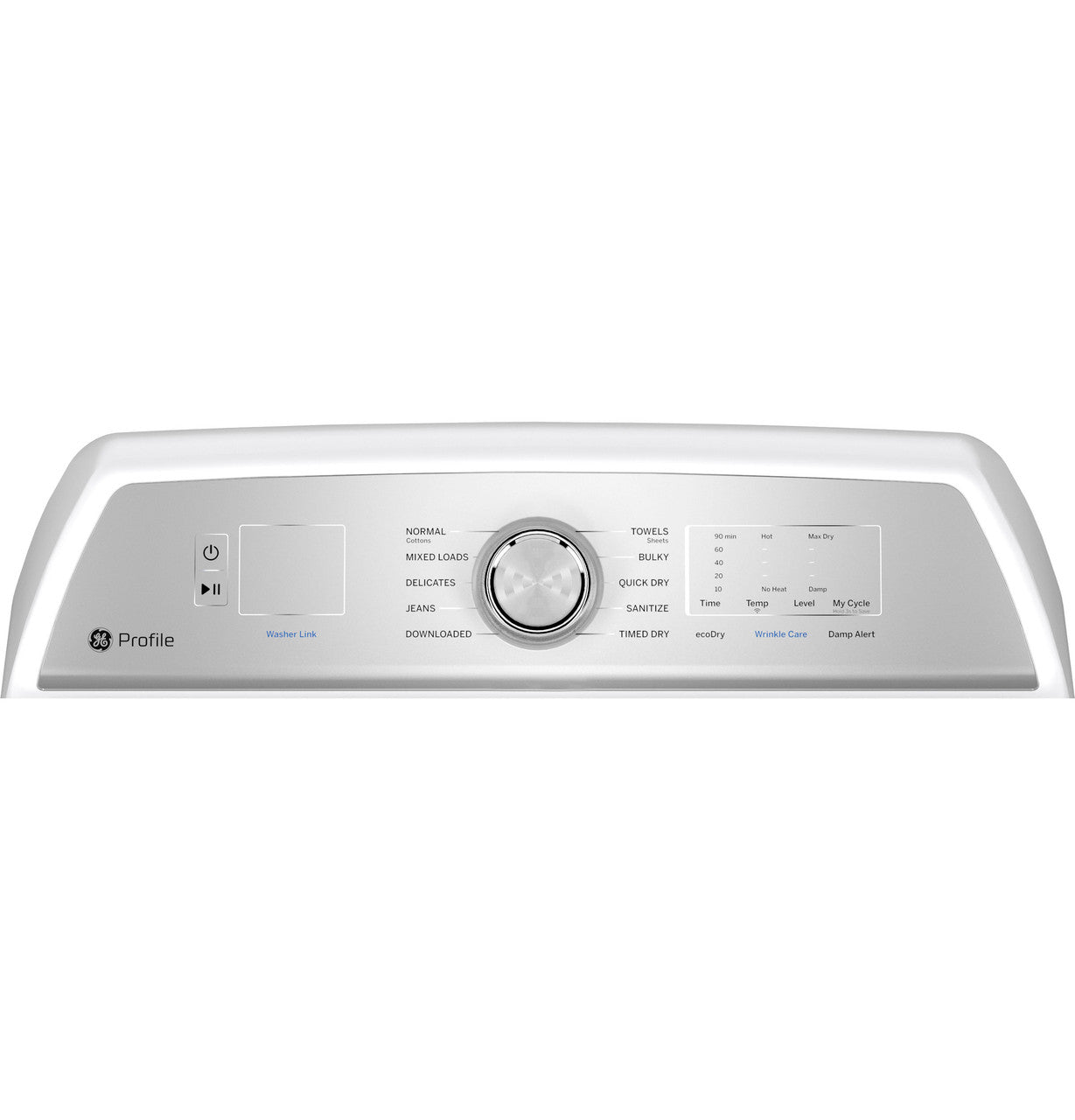 GE Appliances Profile PTD60EBSR Dryer - White — image 3