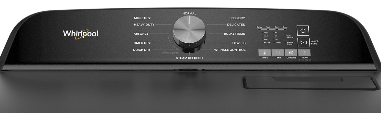 Whirlpool 7.0 Cu. Ft. Electric Dryer - Black — image 3