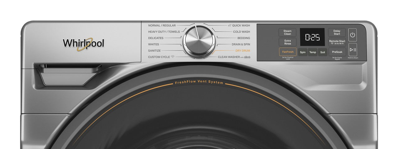 Whirlpool 5.2 Cu. Ft. Front Load Washer - Chrome Shadow — image 3