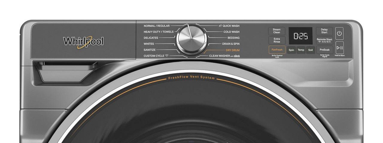 Whirlpool 5.8 Cu. Ft. Front Load Washer - Metallic Slate — image 3