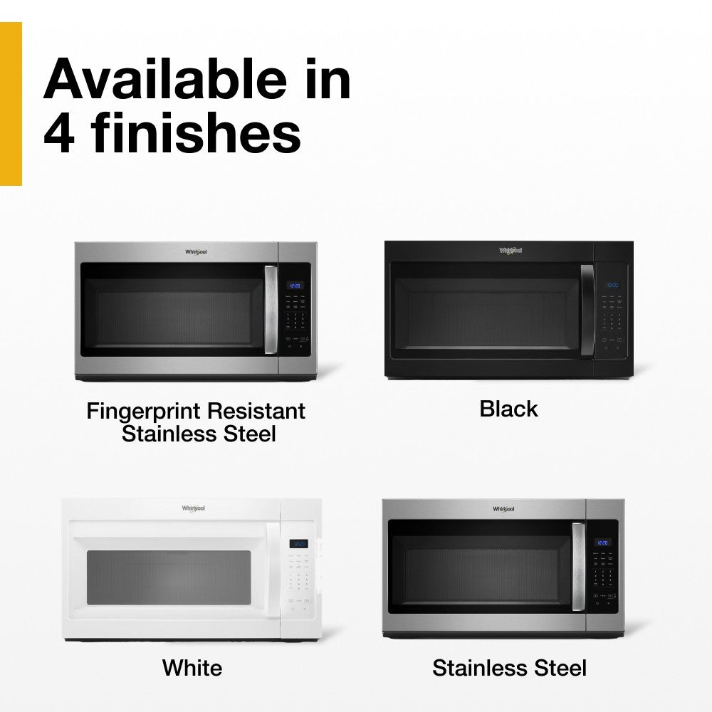 Whirlpool 1.7 Cu. Ft. Over-the-Range Microwave (WMH31017HS) - Stainless Steel — image 4