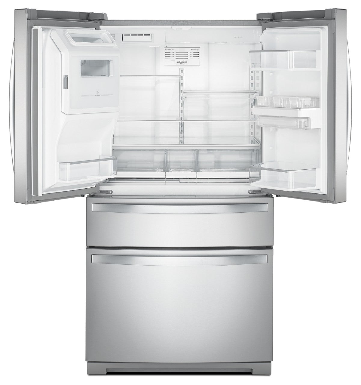 Whirlpool 26 Cu. Ft. French Door Refrigerator - Stainless Steel — image 3