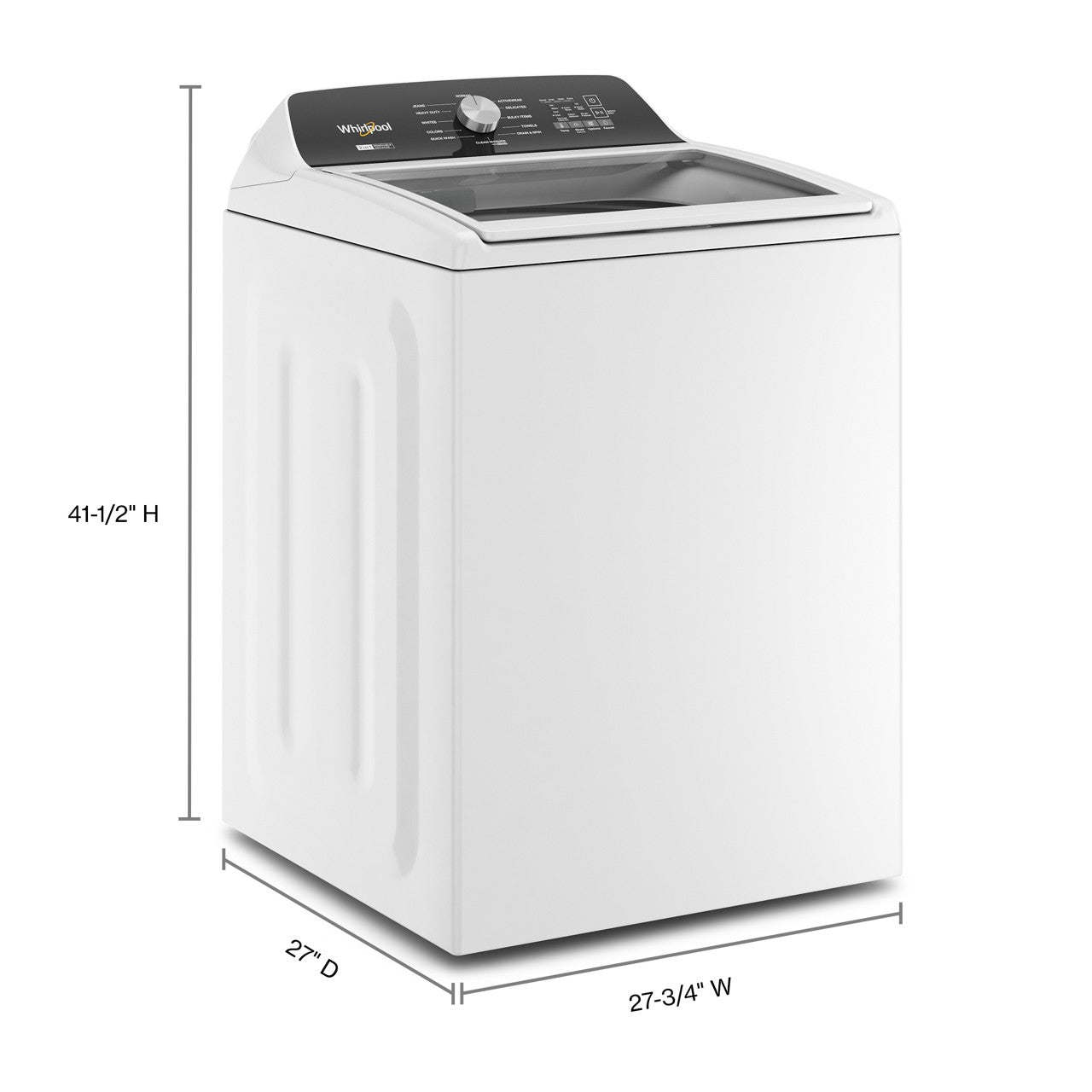 Whirlpool 5.5 Cu. Ft. Top Load Washer - White — image 2