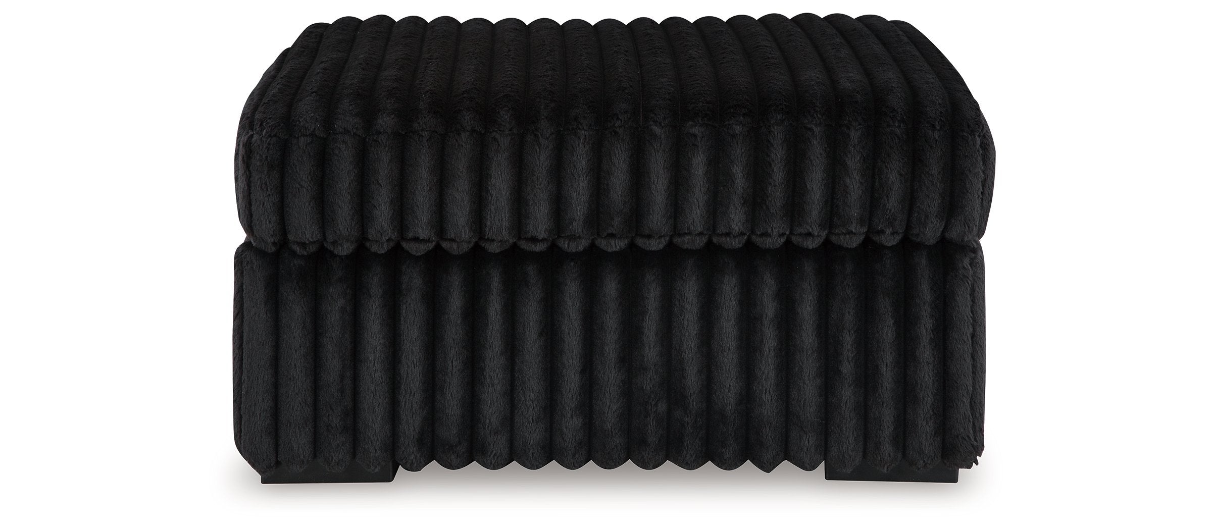 Midnight-Madness Oversized Accent Ottoman