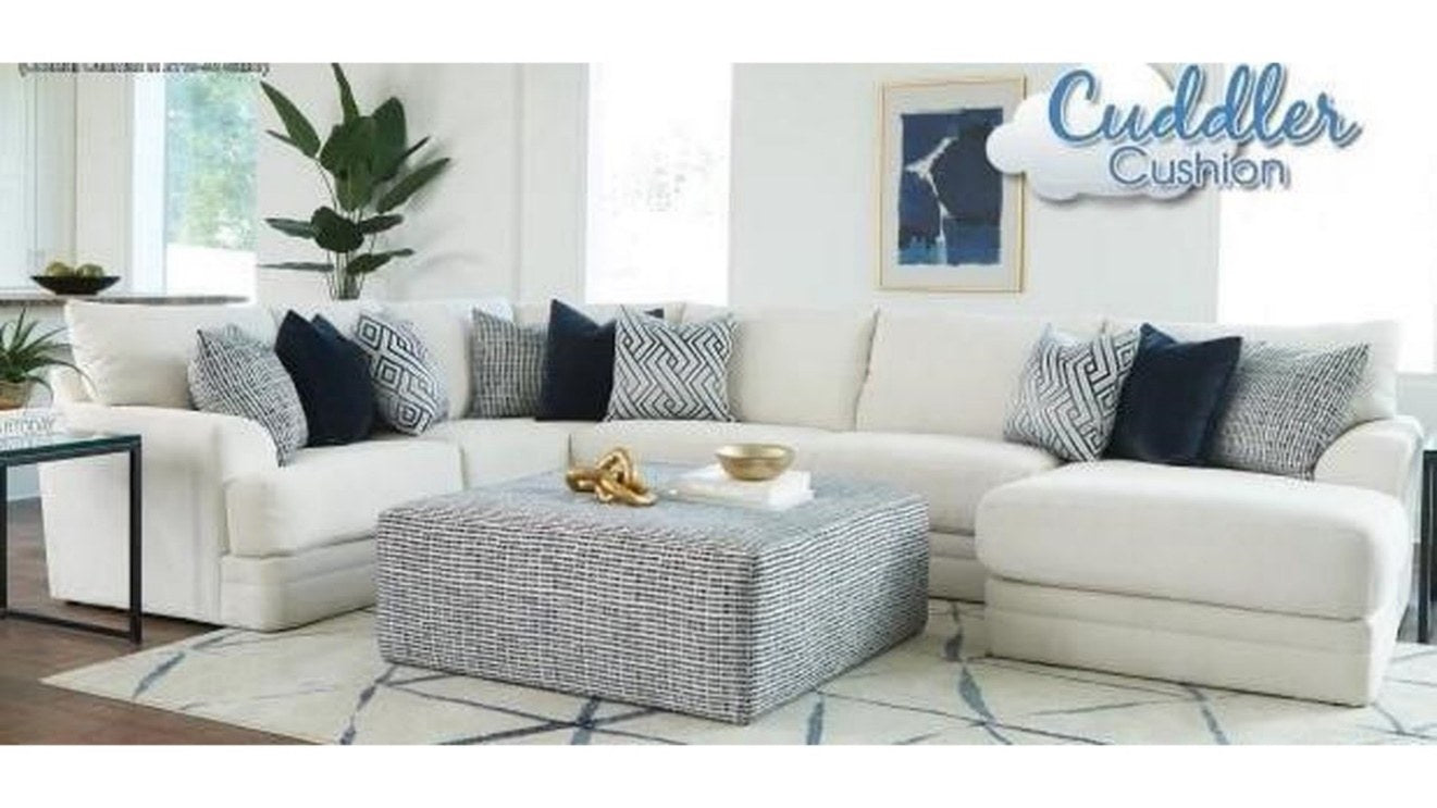 Jackson Furniture Jackson Polaris 3-Piece Sectional - Cream
