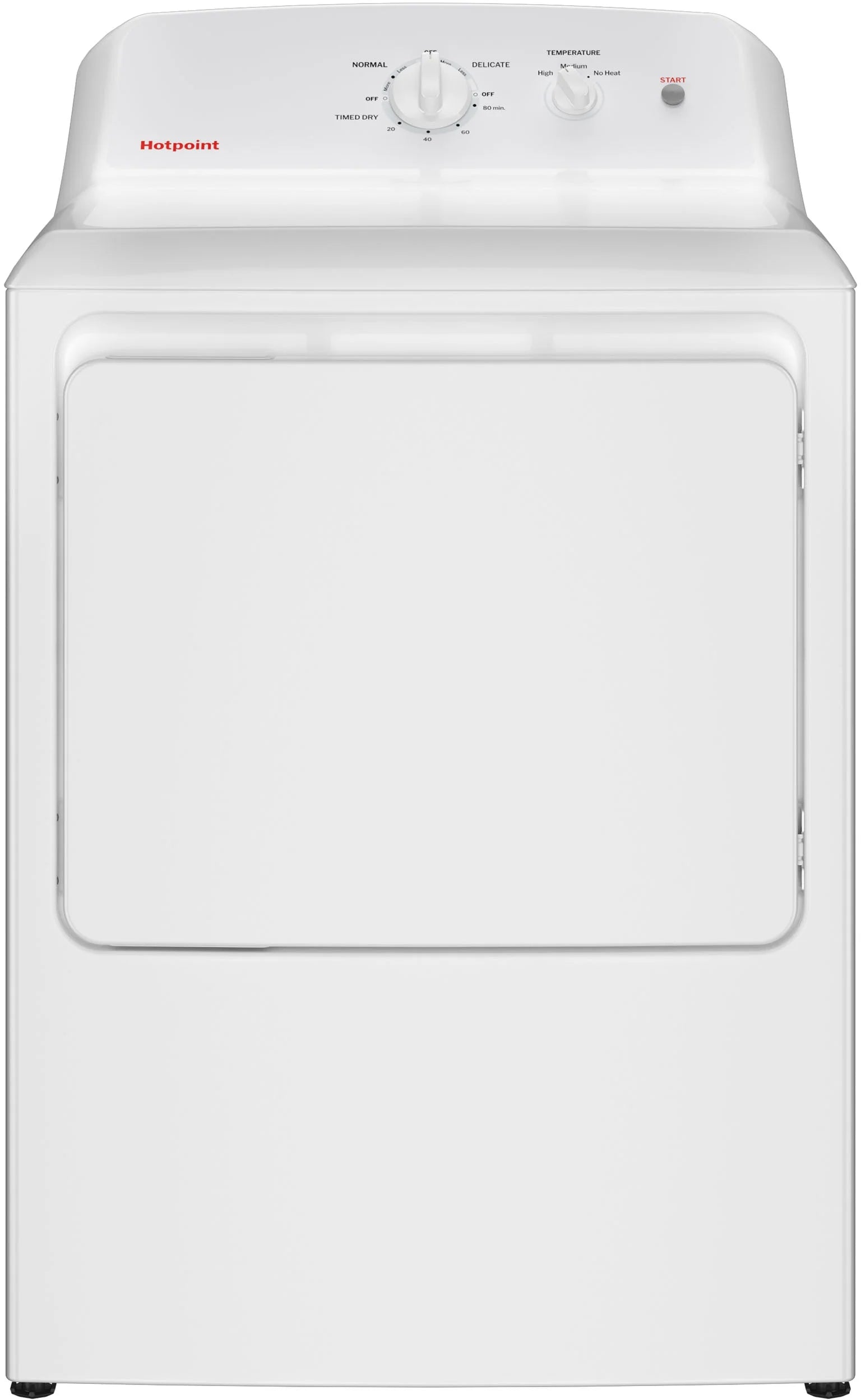 GE Appliances HTX26EASW Dryer - White