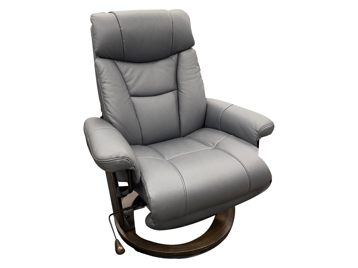 Benchmaster 7969 Laguna Manual Recliner — actual floor photograph isolated on white
