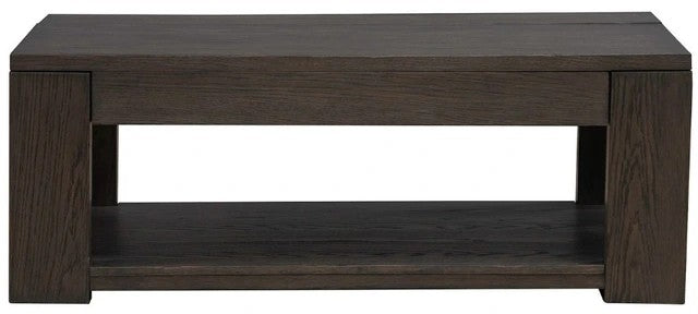 Liberty Furniture Dark Brown Lift-Top Cocktail Table — image 3