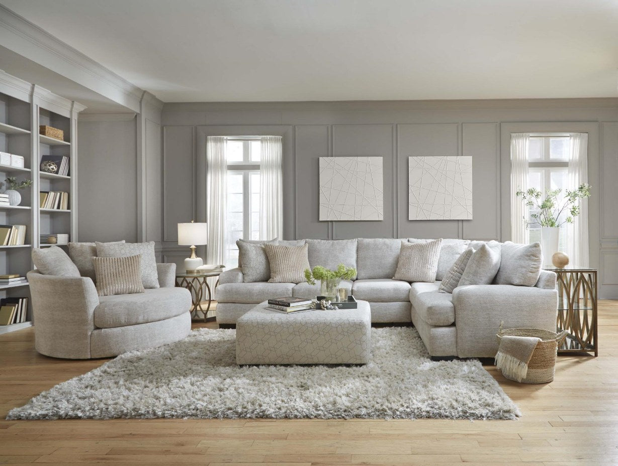 Albany 8784 Beige 2-Piece Sectional