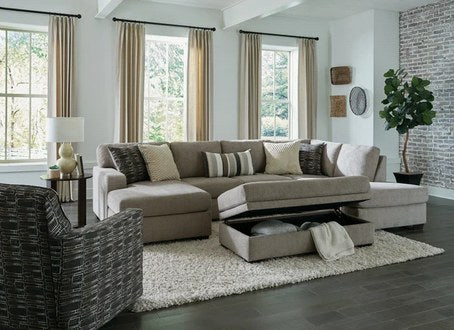 Behold BH1674 Sectional - Pewter
