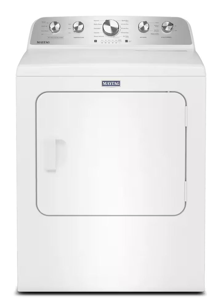 Maytag MED5605RW 7.0 Cu. Ft. Electric Dryer - White — image 2