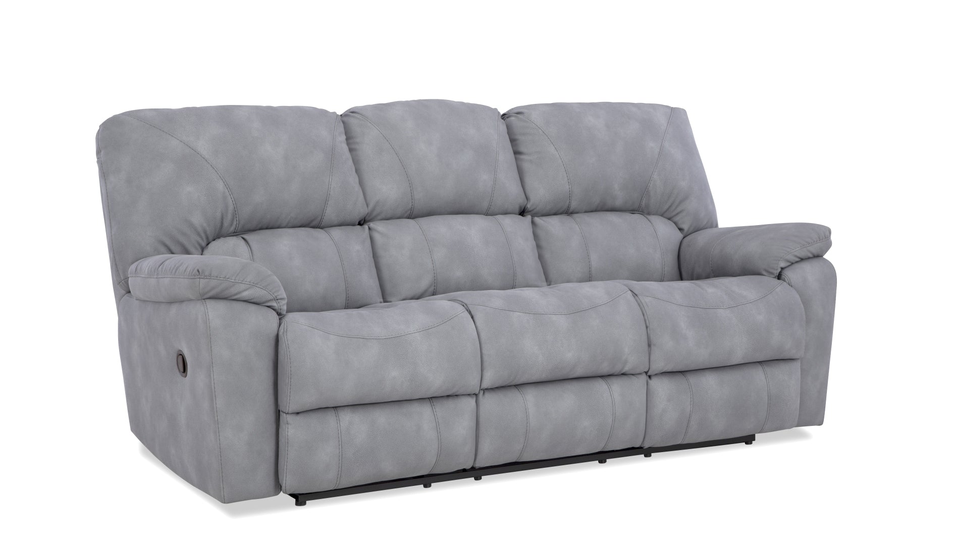 Homestretch Home Stretch 204 Gray Manual Reclining Sofa