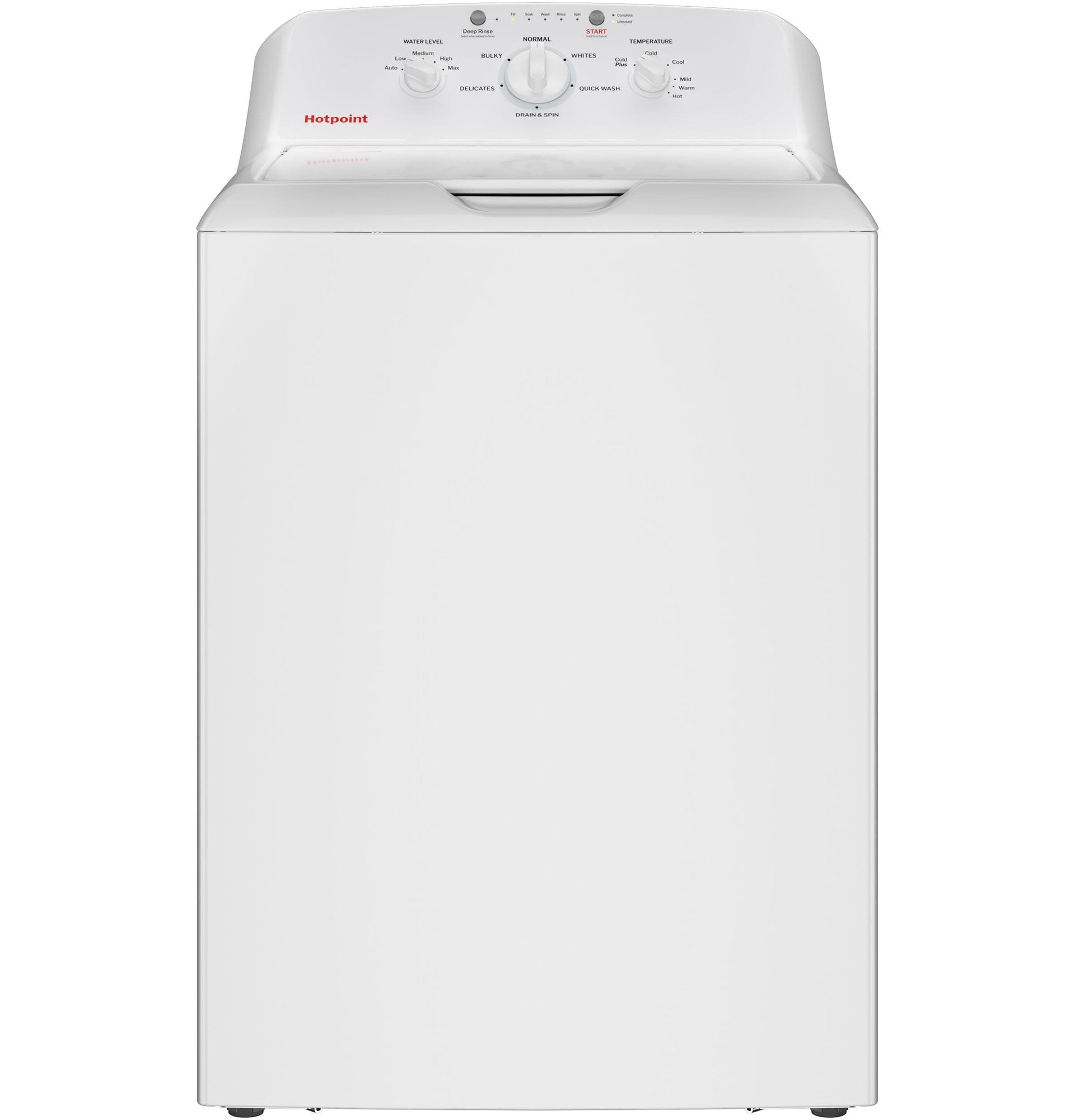 Hotpoint 4.0 cu ft Top-Load Washer with Deep Fill - White