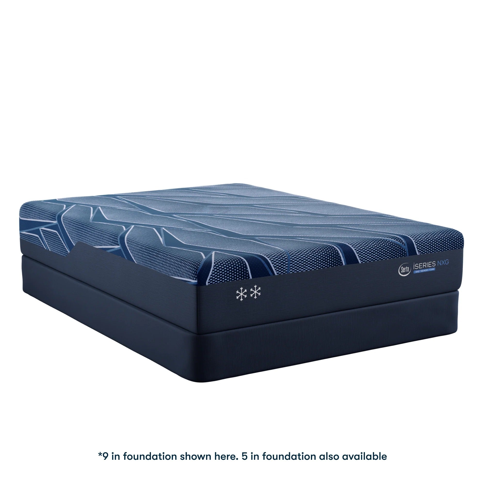 Serta iSeries NXG Hybrid King Plush Mattress — official Serta product photography