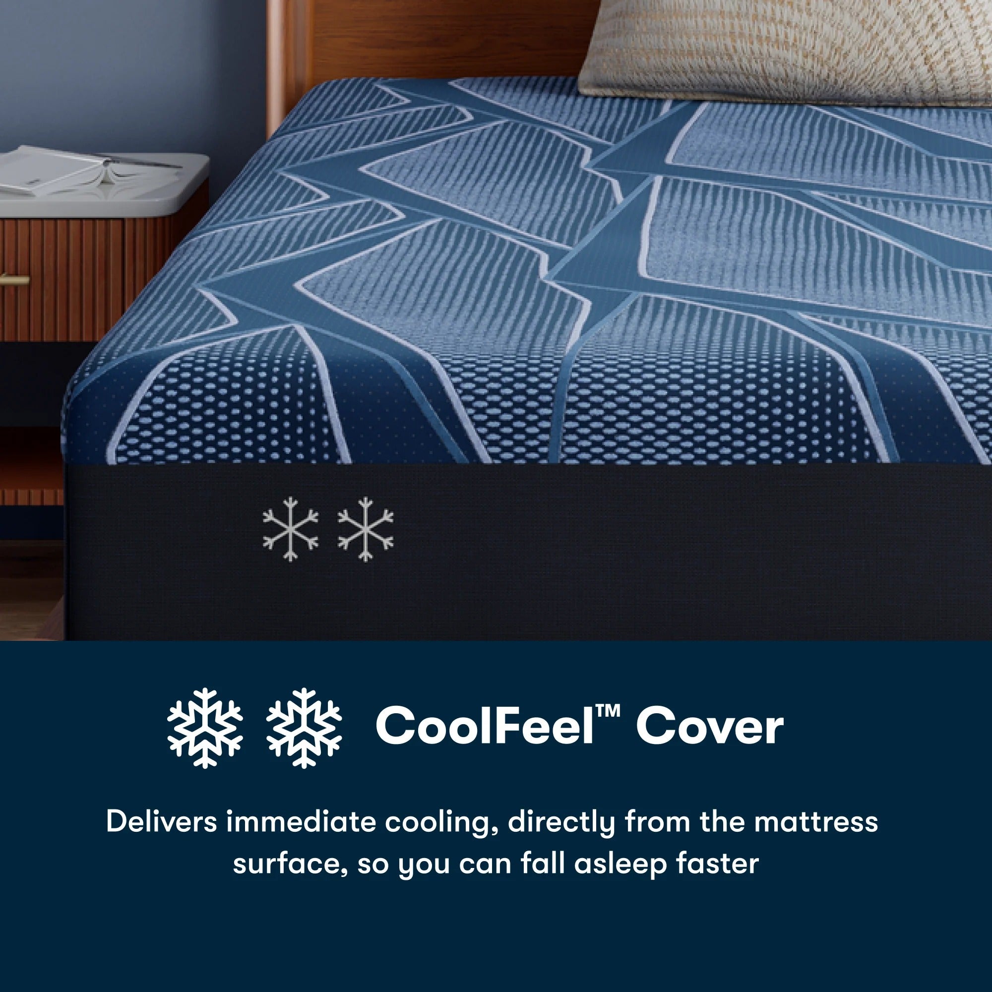 Serta iSeries NXG Queen Hybrid Firm Mattress — official Serta product photography