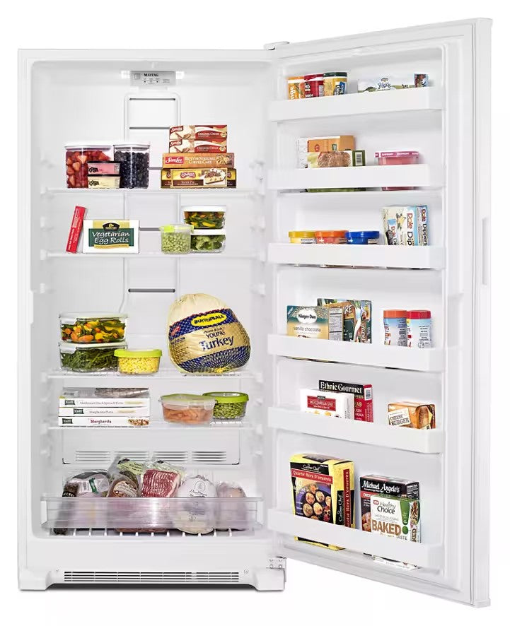 Maytag MZF34X20DW Upright Freezer - White — image 3