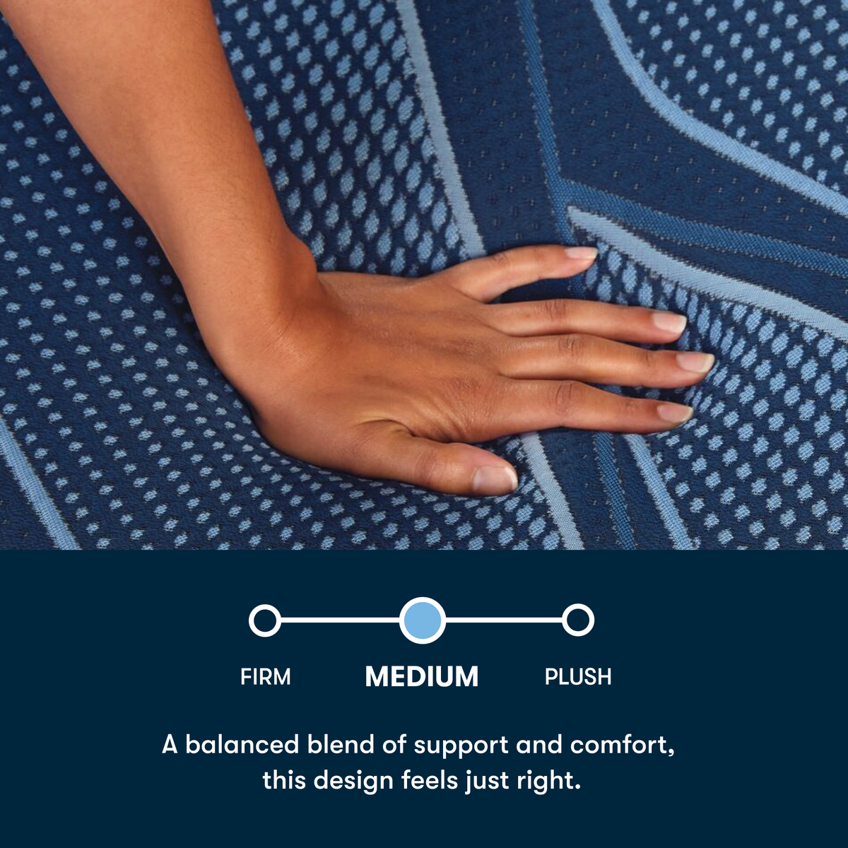 Serta iSeries NXG 3500 Hybrid Medium comfort feel