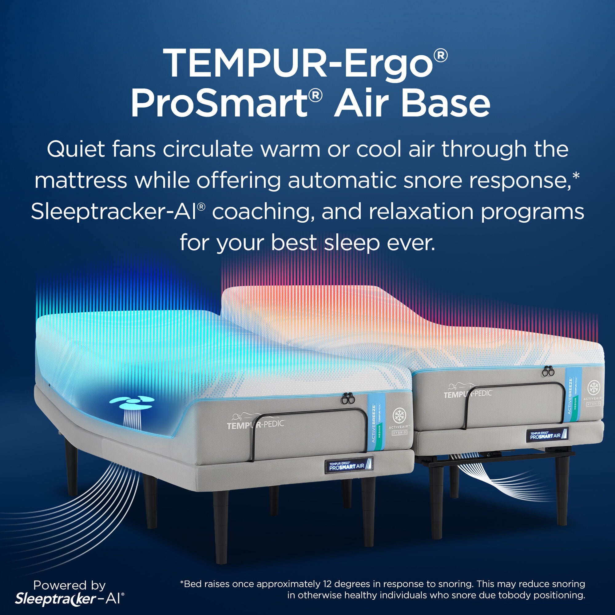 Tempur-Pedic Ergo Queen Adjustable Base — view 3