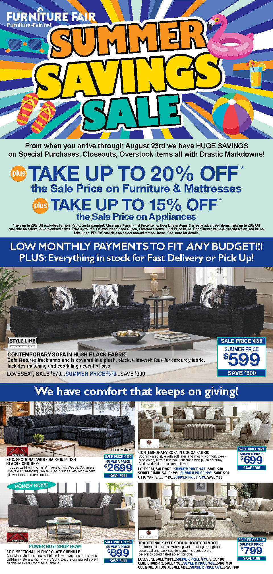 Our Summer Savings Ad — page 1